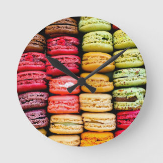 Macaron Wall Clock Rund Klocka