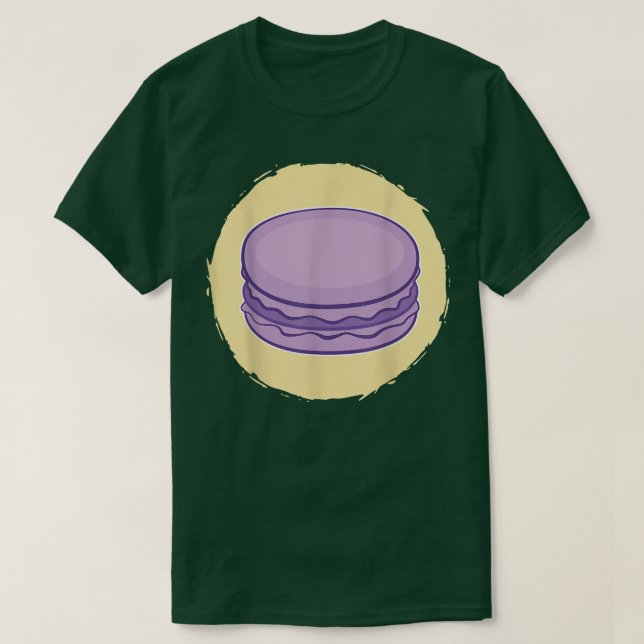 Macaron Whisperer Baker Cute Baking Dessert Otaku T Shirt (Design framsida)