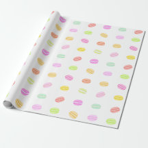 Macaron Wrapping Papper