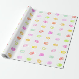 Macaron Wrapping Papper Presentpapper
