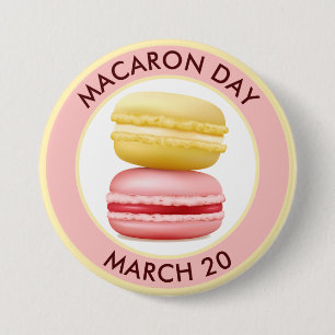 Macarondagen, makaroner knapp