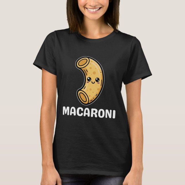 Macaroni Cheese Mac Kawaii Halloween Costume Coupl T Shirt (Framsida)