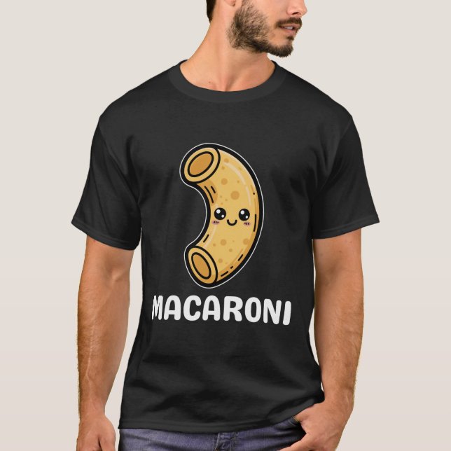 Macaroni Cheese Mac Kawaii Halloween Costume Coupl T Shirt (Framsida)