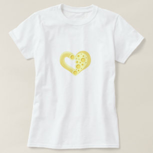Macaroni och Cheese Heart Tee Shirt
