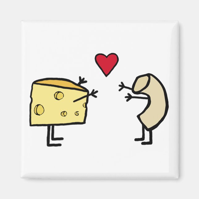 Macaroni och Cheese magnet (Framsidan)