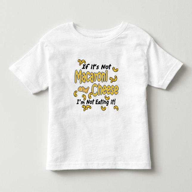 Macaroni och Cheese Tee Shirt (Framsida)