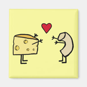 Macaroni- och ostmagnet magnet