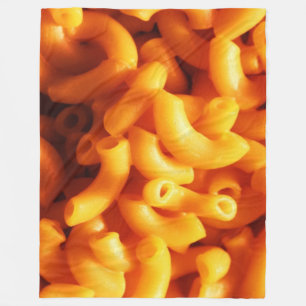 Macaroni- och ostullfilt fleecefilt