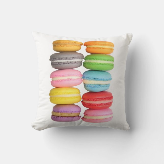 Macarons Dekorativ kudde (Framsida)