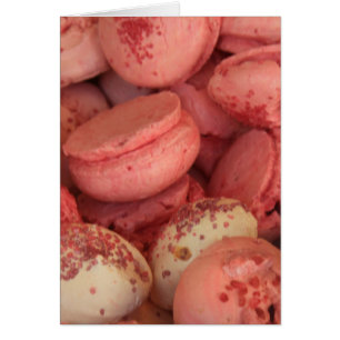 Macarons Hälsningskort