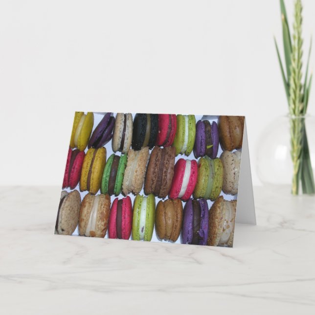 Macarons Kort (Framsida)