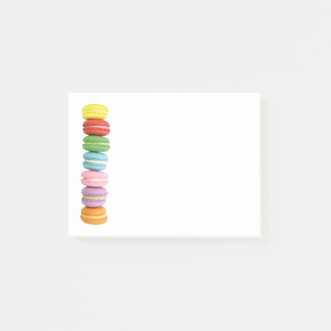 Macarons Post-it®-anteckningar Post-it Block (Framsida)