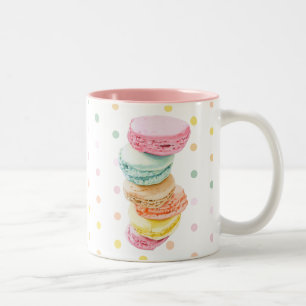 Macarons prickar Mugg