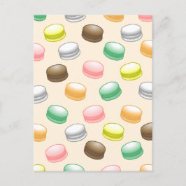 Macarons Sweet 16 Birthday Postcard Helg Vykort