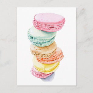 Macarons vykort