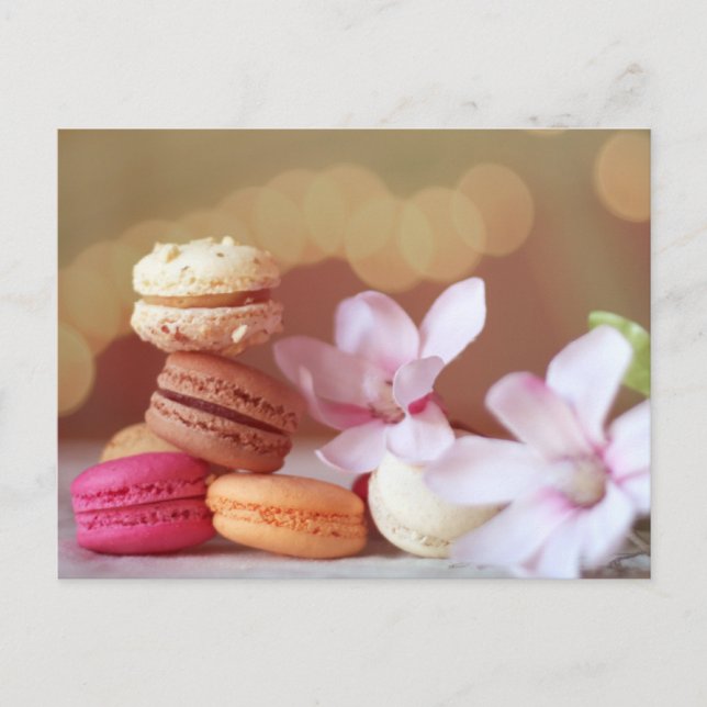 Macarons vykort (Framsida)
