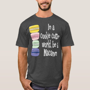 Macaroon Fransk Macaron Funny Macaron Cookie Gift  T Shirt