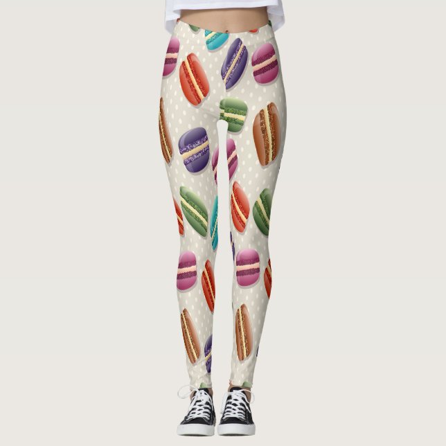 Macaroon Yummy Leggings (Framsida)