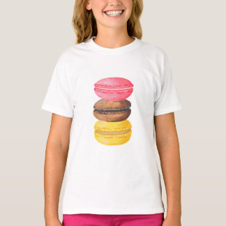 Macaroons för vattenfärg för Macaron T-shirt