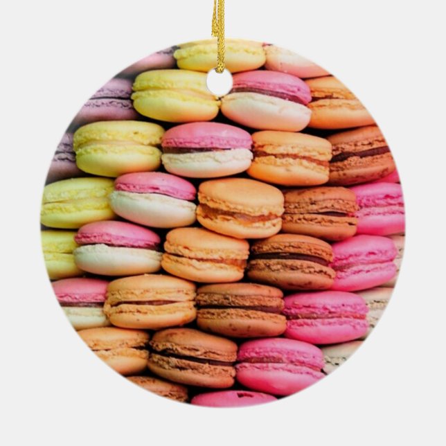 Macaroons Julgransprydnad Keramik (Baksidan)