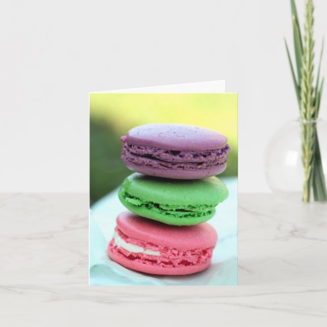 Macaroons Kort (Framsida)