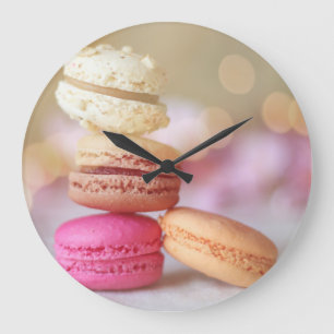 Macaroons på en ta tid på stor klocka