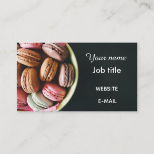 Macaroons. Visitkort