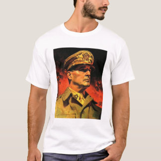 MacArthur - arbetsuppgift, heder, land T-shirt