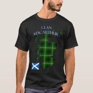 MacArthur Scottish Klan Tartan Scotland T Shirt
