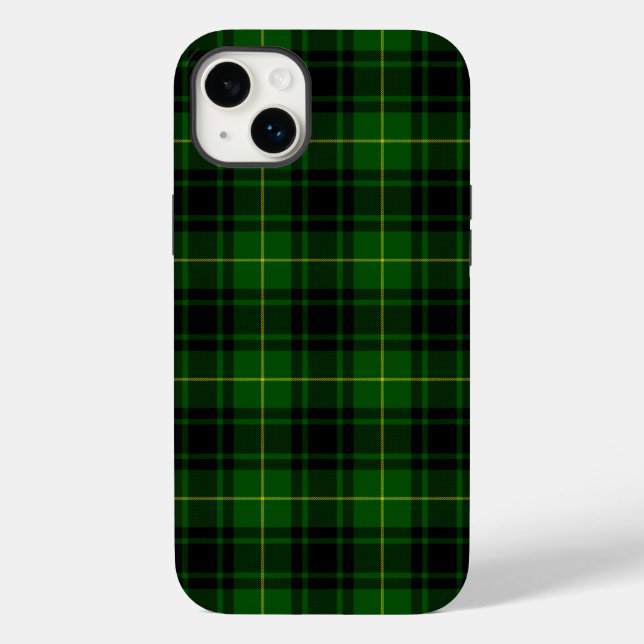 MacArthur tartan grönt plaid (Baksida)