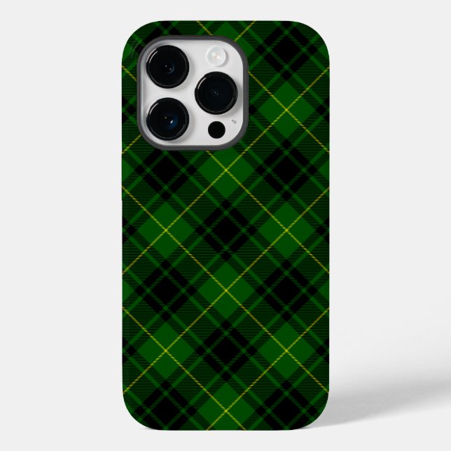 MacArthur tartan grönt plaid (Baksida)