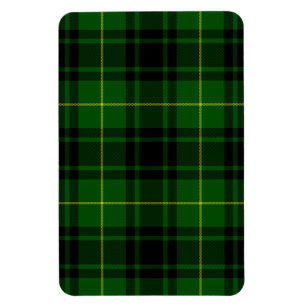 MacArthur tartan grönt plaid Magnet