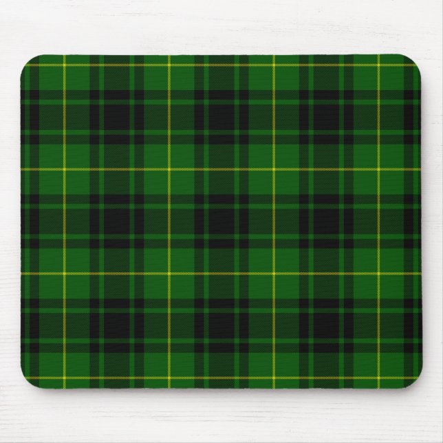 MacArthur tartan grönt plaid Musmatta (Framsidan)
