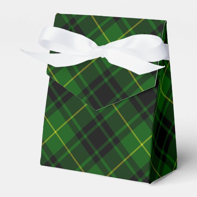 MacArthur tartan grönt plaid Presentaskar (Framsidan Sidan)