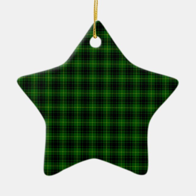 MacArthur Tartan Julgransprydnad Keramik (Framsidan)
