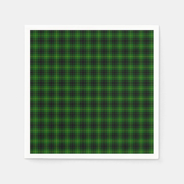 MacArthur Tartan Pappersservett (Framsidan)