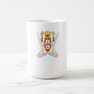 Macau City Crest - Historisk stadssköld för Macau Kaffemugg