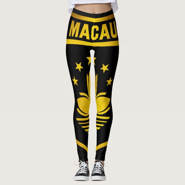 Macau Emblem Leggings (Framsida)