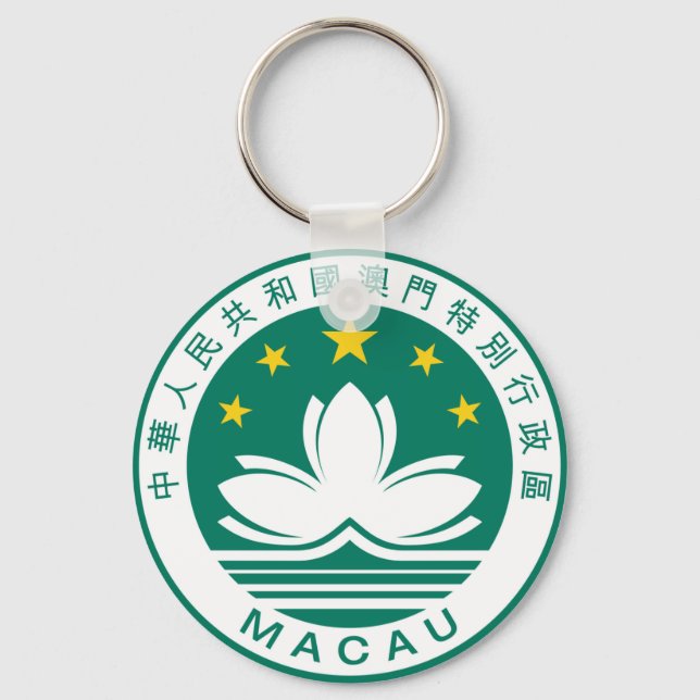 macau emblem nyckelring (Framsida)