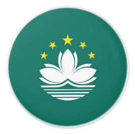 Macau flagga knopp