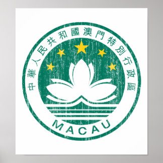 Macau Jackar av Arm Poster