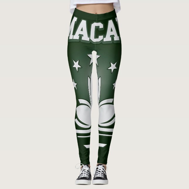 Macau Jackar om Arm Leggings (Framsida)