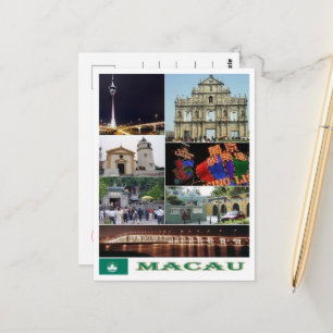 Macau - Macao - Moasik - Vykort