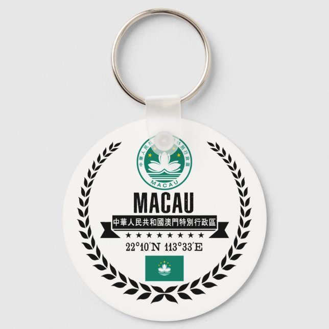 Macau Nyckelring (Framsida)