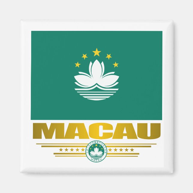 "Macau-Pridet" Magnet (Framsidan)
