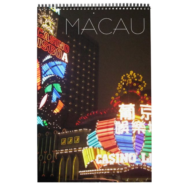 macau sar kalender (Omslag)