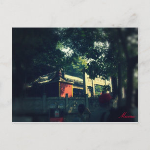 Macau Tourist Spot Vykort