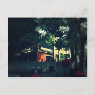 Macau Tourist Spot Vykort