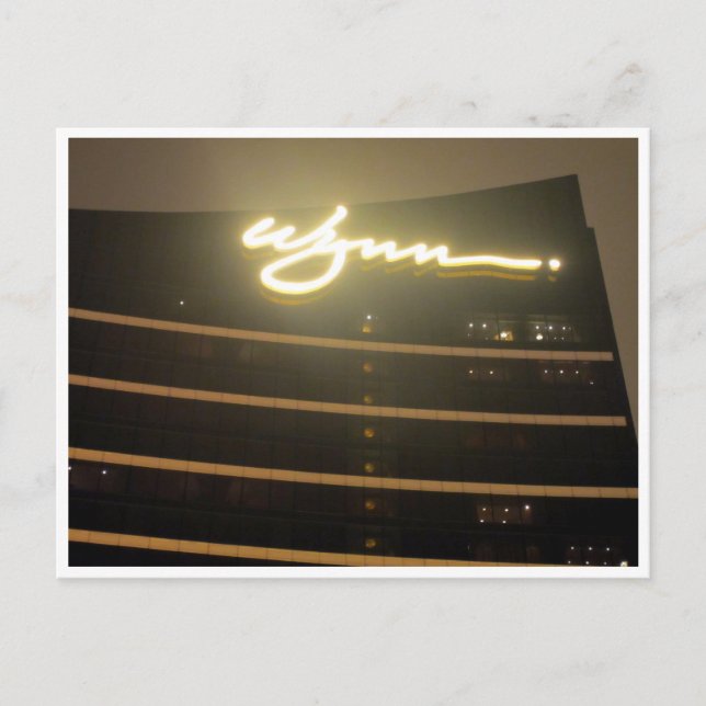 macau wynn vykort (Framsida)