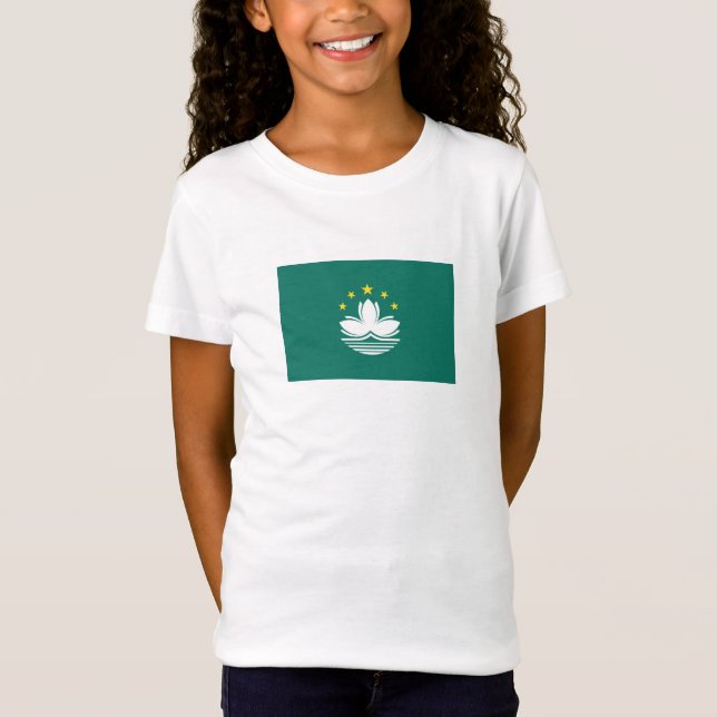 Macauflagga T Shirt (Framsida)